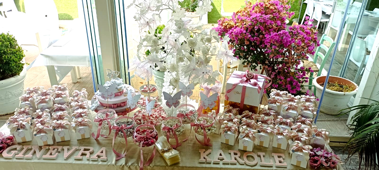 Allestimento per comunione